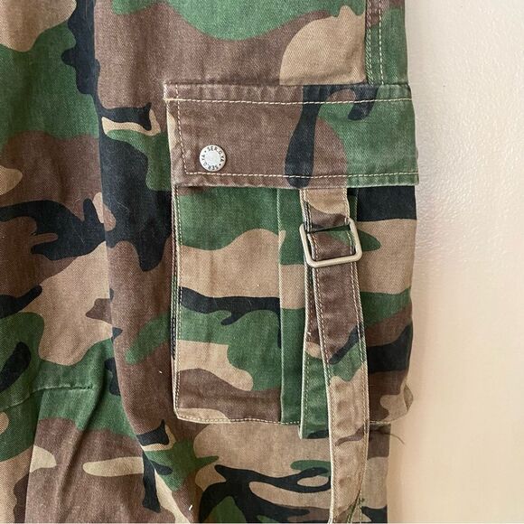 SER.O.YA Jane camo cargo Pants low rise loose fit baggy NWT 26 - Picture 12 of 16